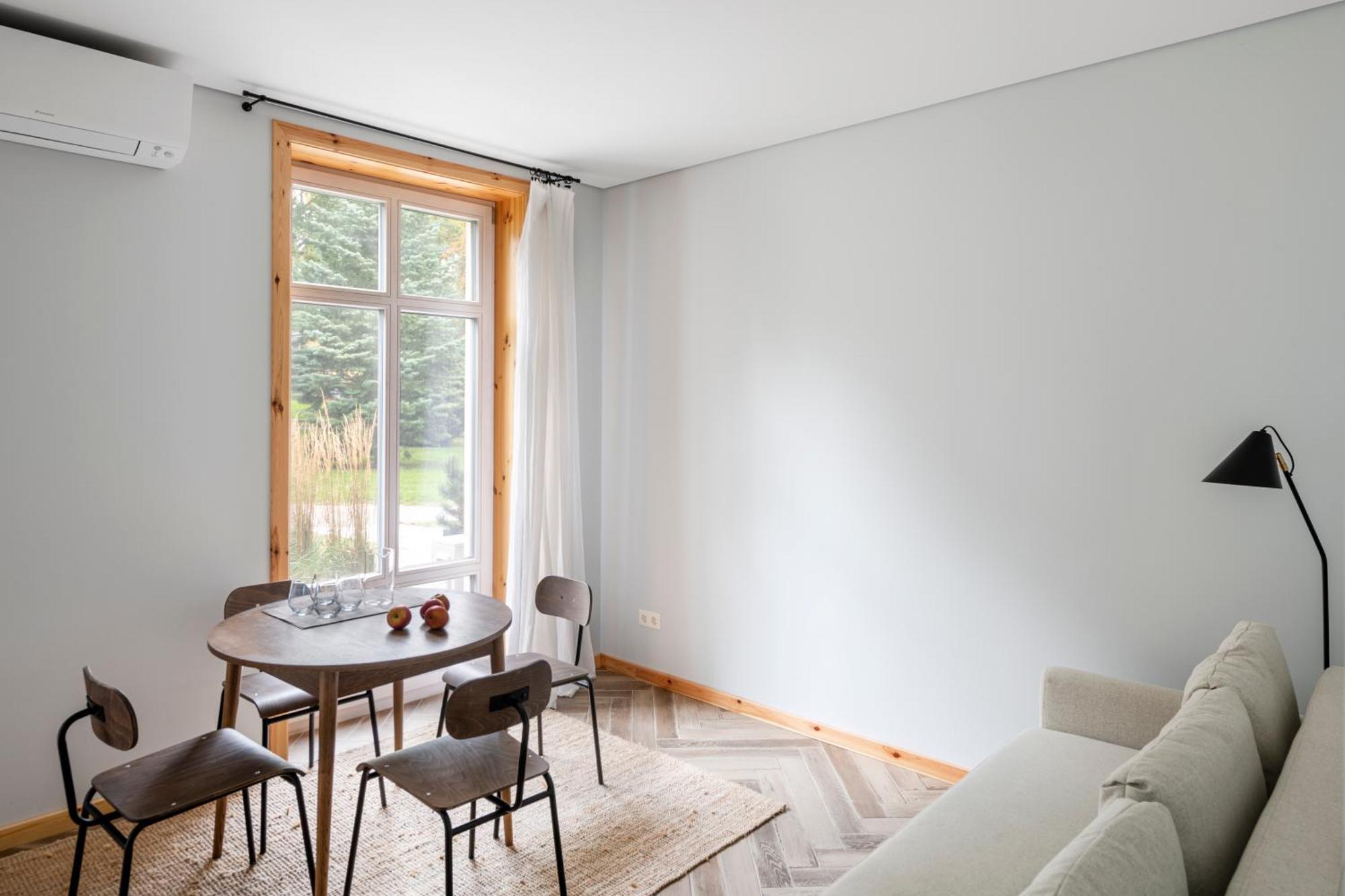 Uz Juru Mariu Appartement Juodkrantė Kamer foto